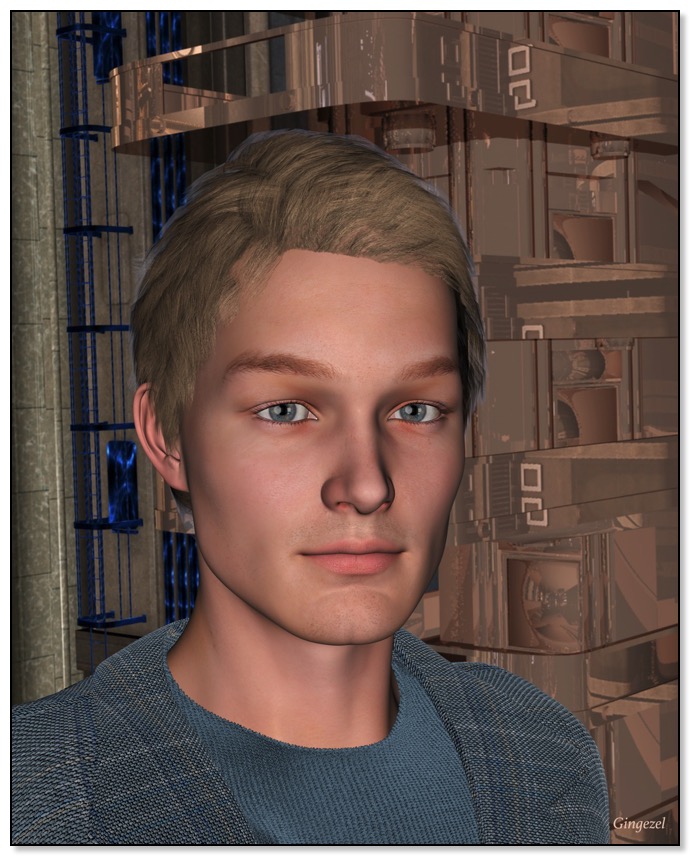 Chett Linderson a character in Gingezel science fiction