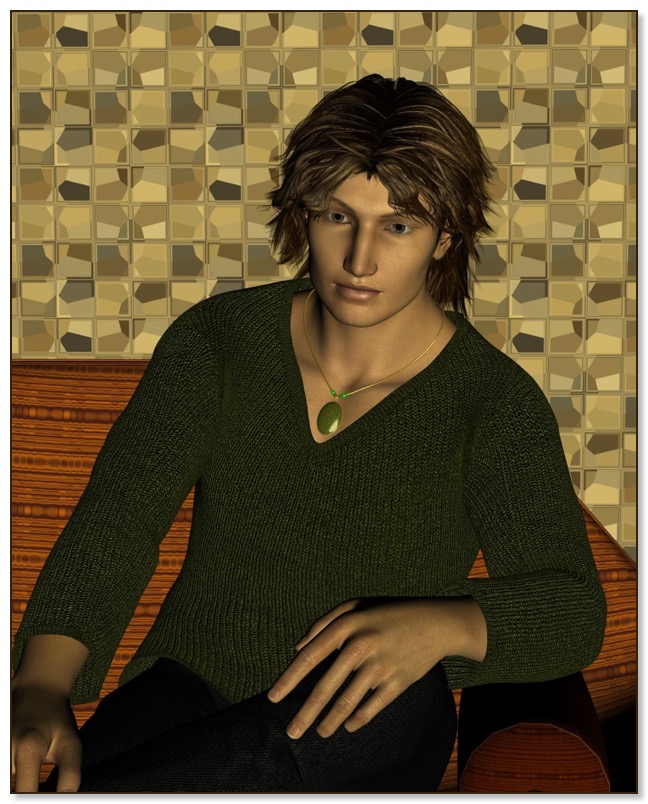 Portrait of Ranga, Octagla player for Tamara in Gingezel space sports sci fi.