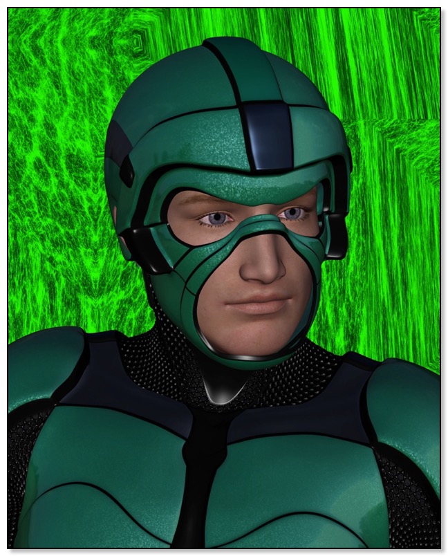 Roban, inside left wing Octagla player in the Gingezel sci fi series