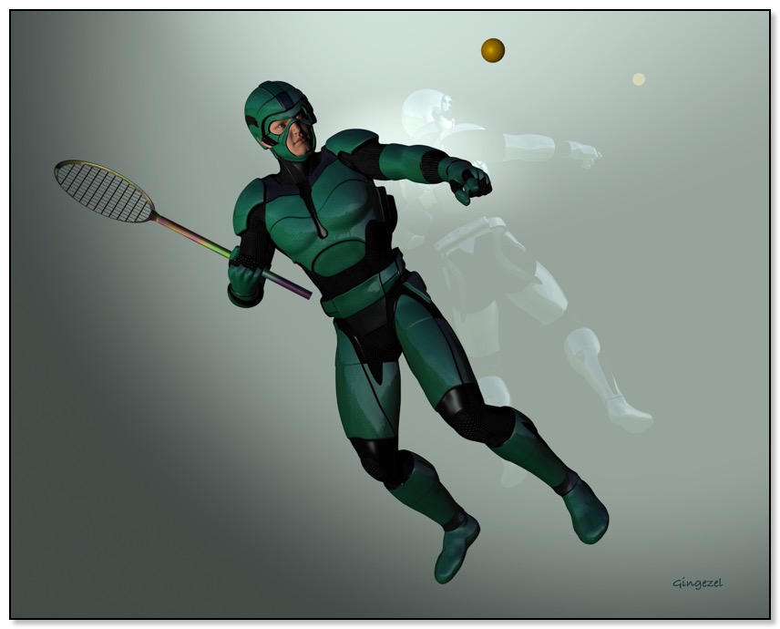 Sci Fi Space Sport Octagla player.