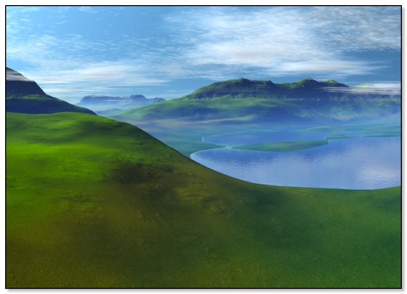 Laurion countryside Gingezel Sci Fi