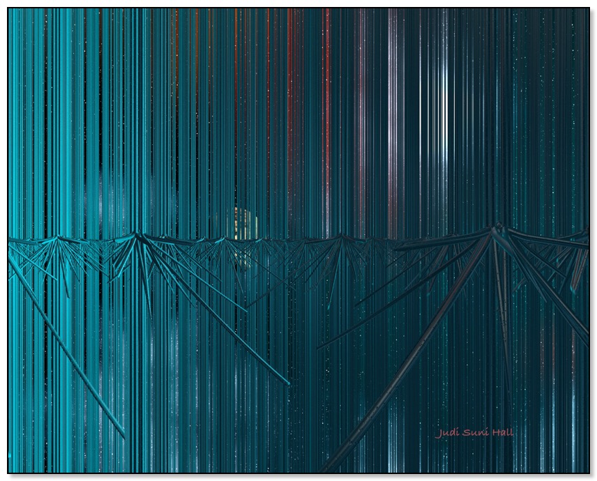 Space station hydronics columns Gingezel Sci Fi.